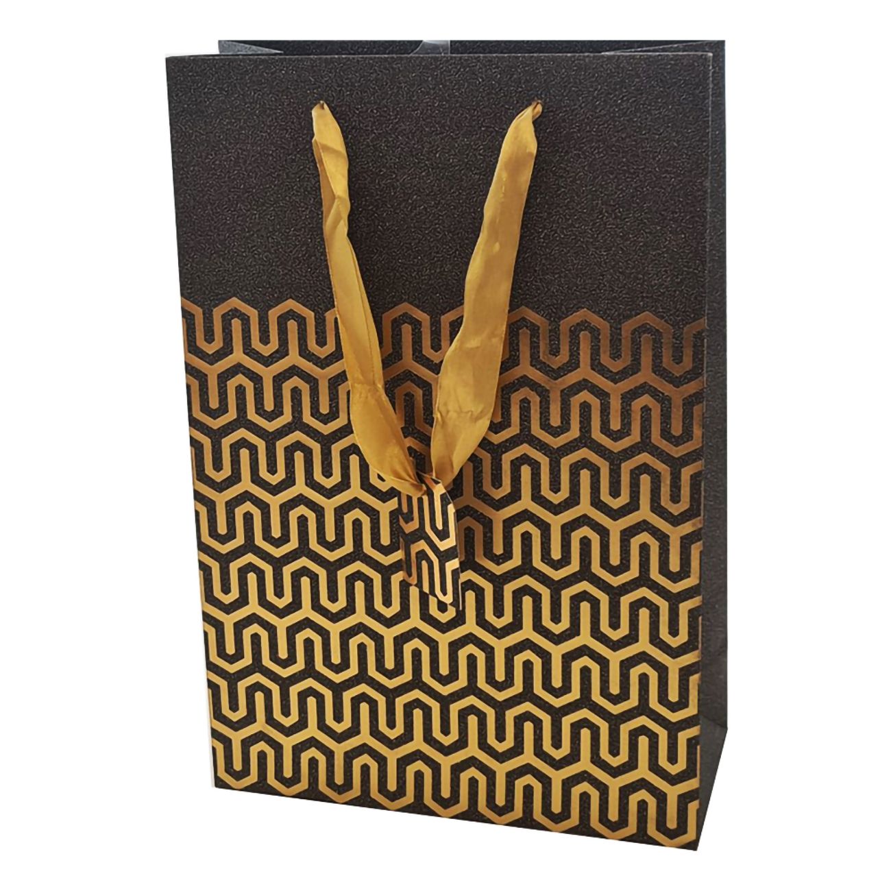 Presentpåse Svart/Guld