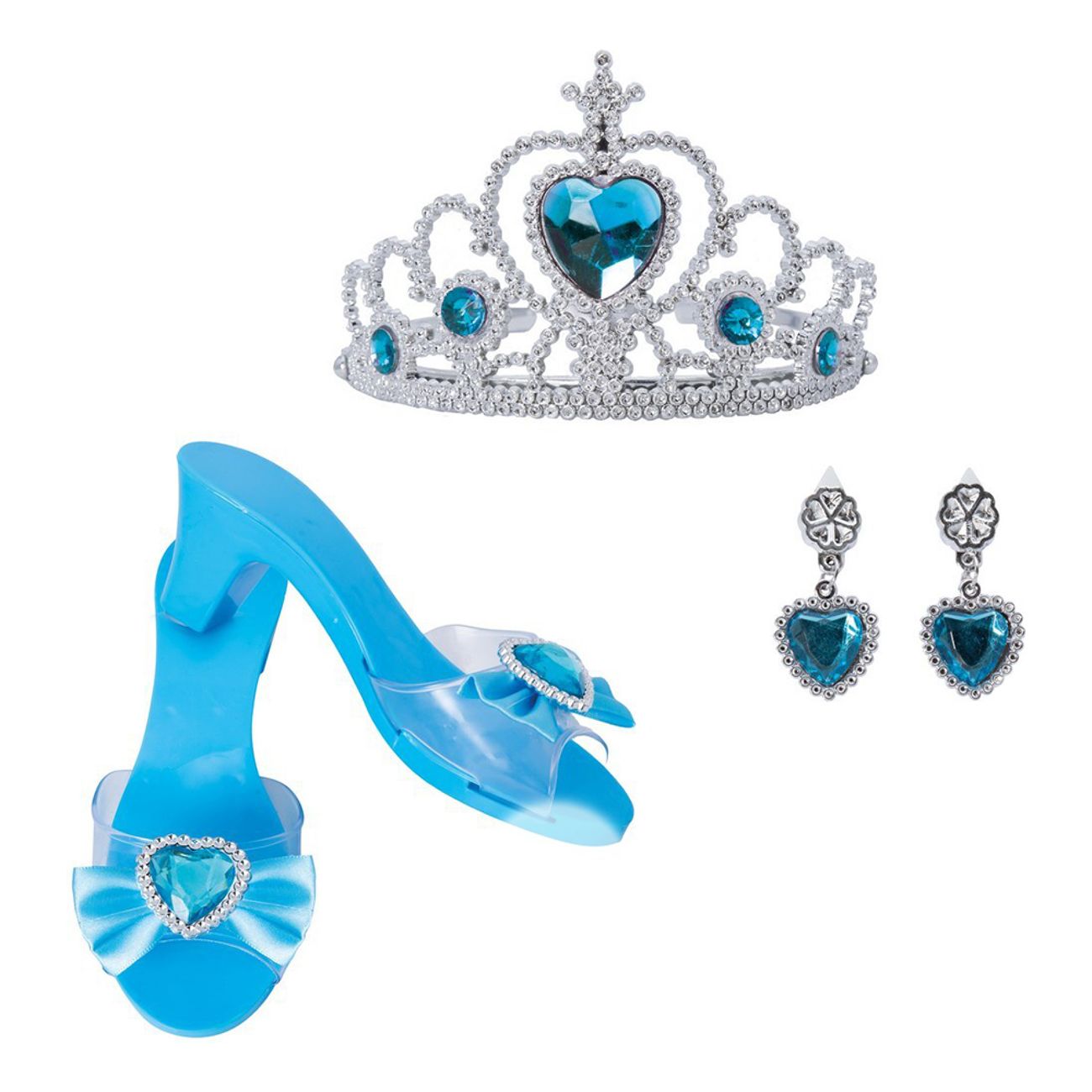 Prinsessa Tillbehörskit Barn 3-Pack i Box