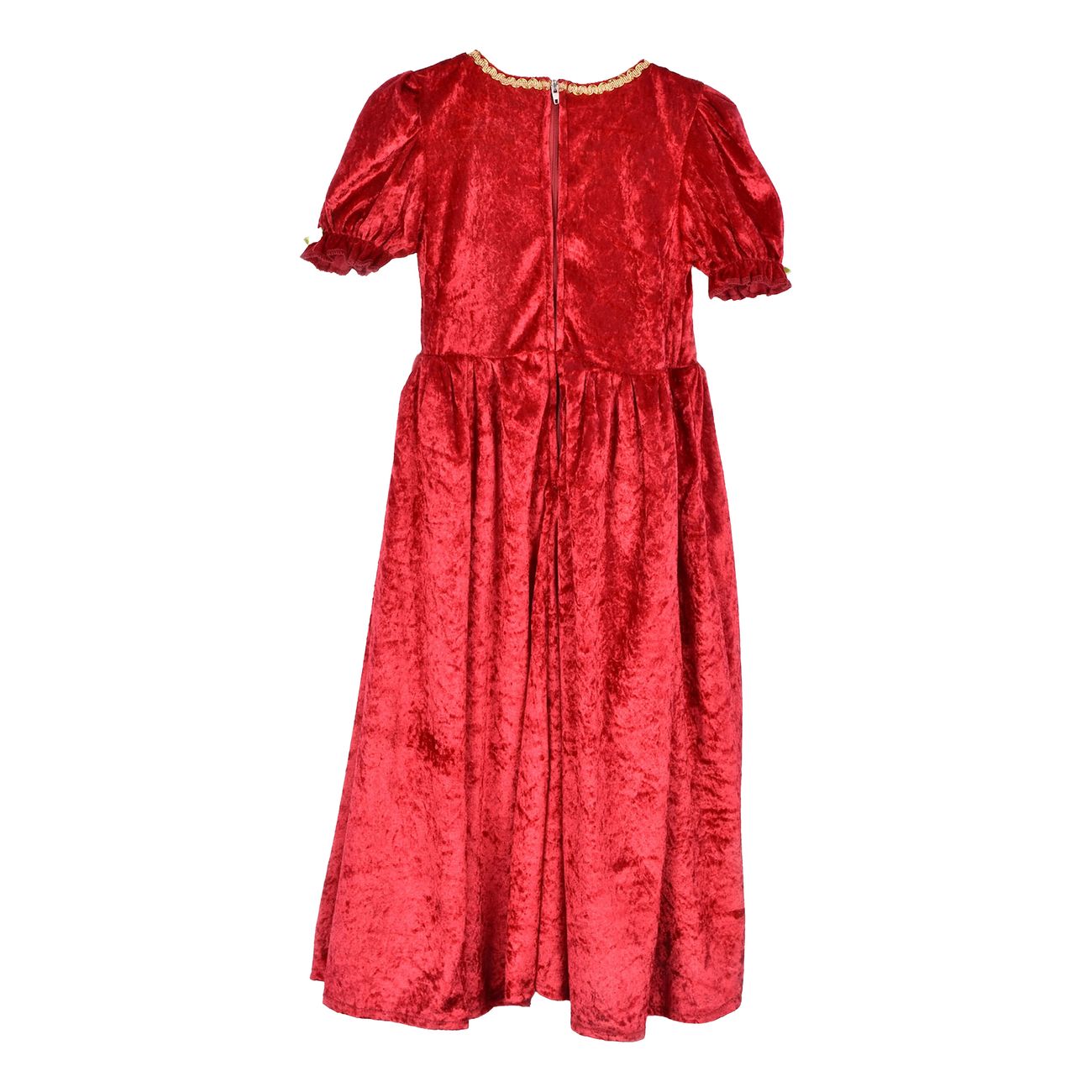 Lasten Prinsessamekko Sametinpunainen