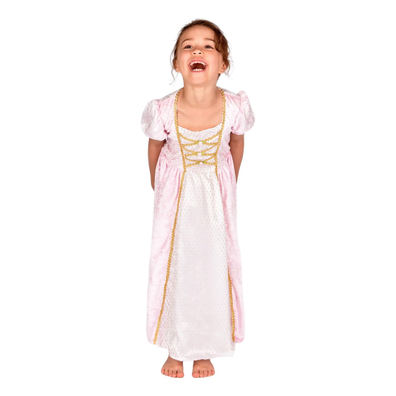 Prinsessklänning Sammetsrosa Barn