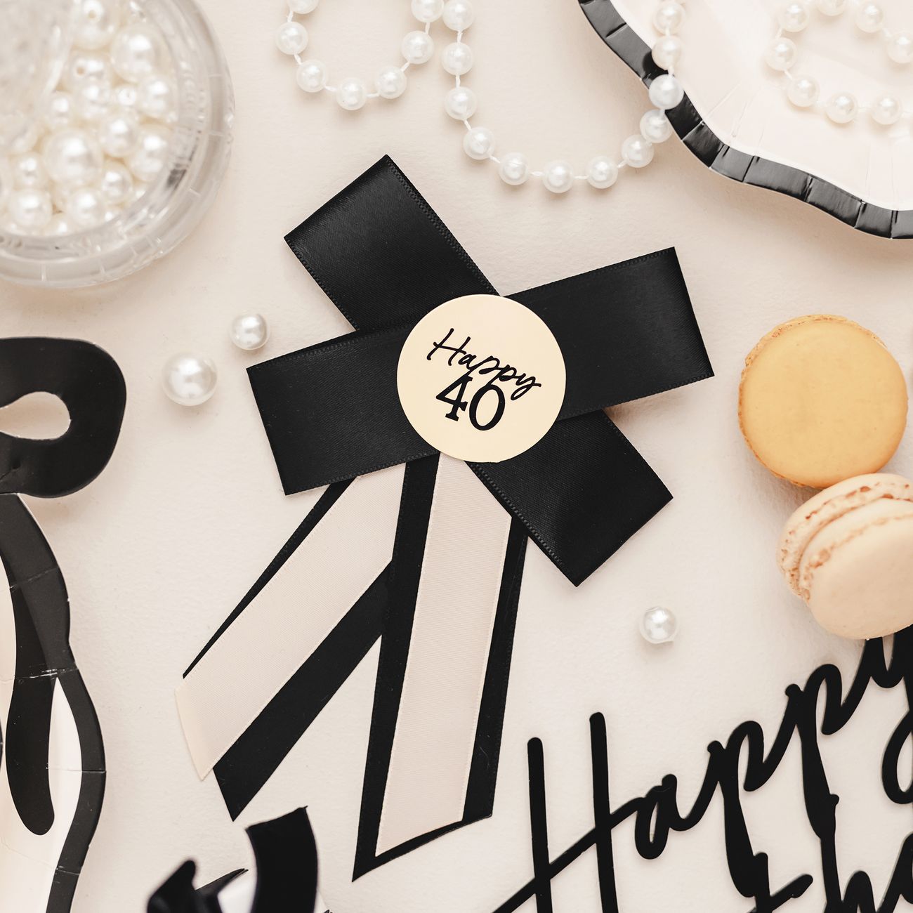 Prisrosett Happy 40