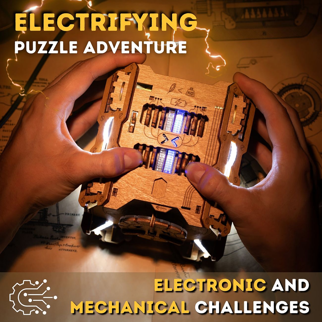 Puzzle Potato Tesla Box Escape Room
