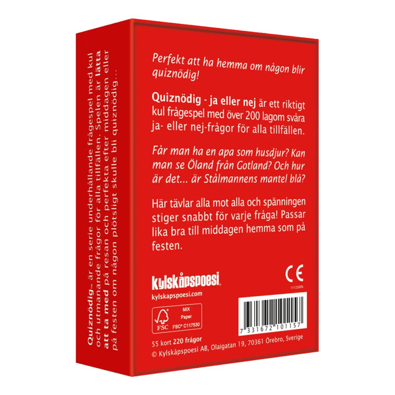 QuizNödig - Ja eller Nej Frågespel