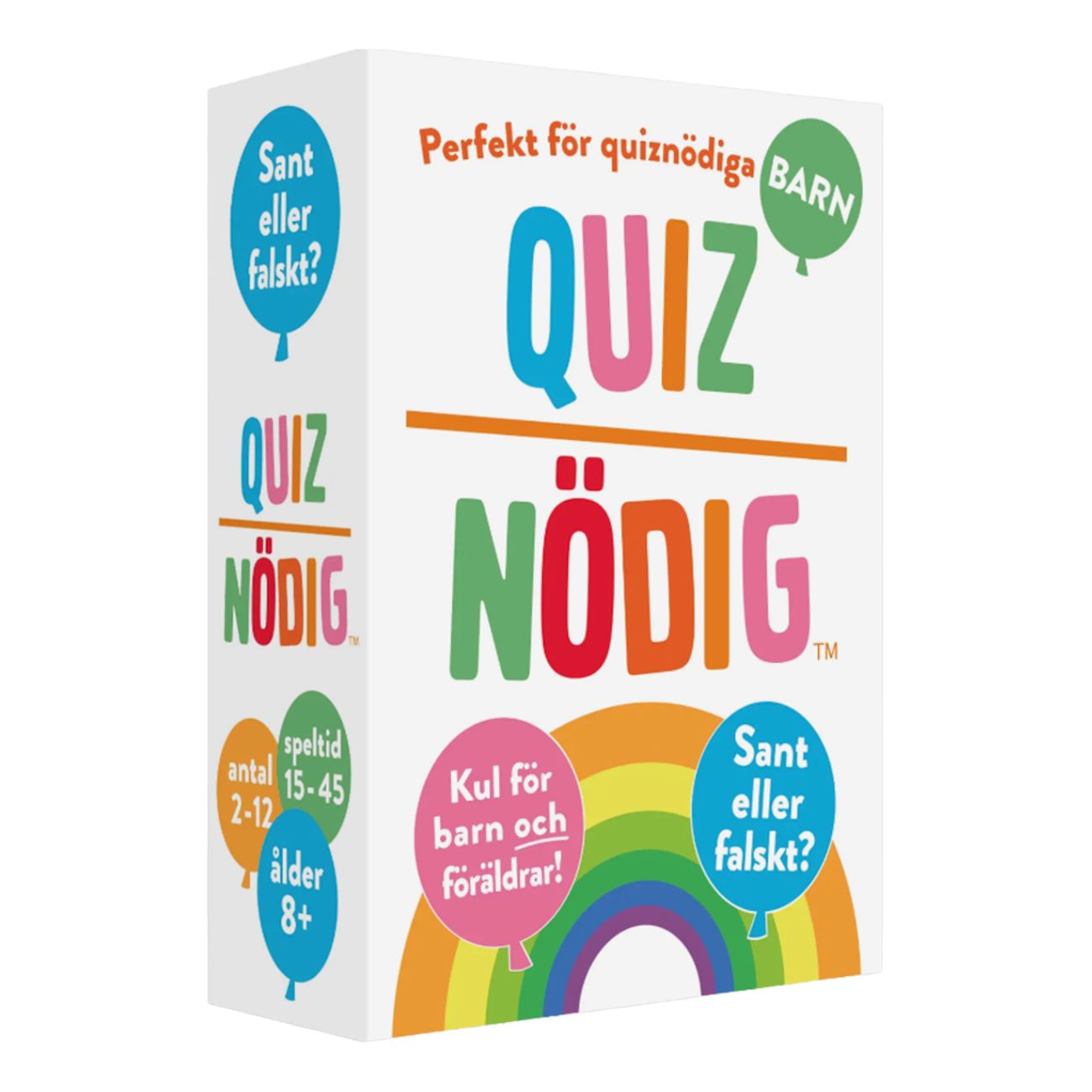 Quiznödig - Sant eller Falskt