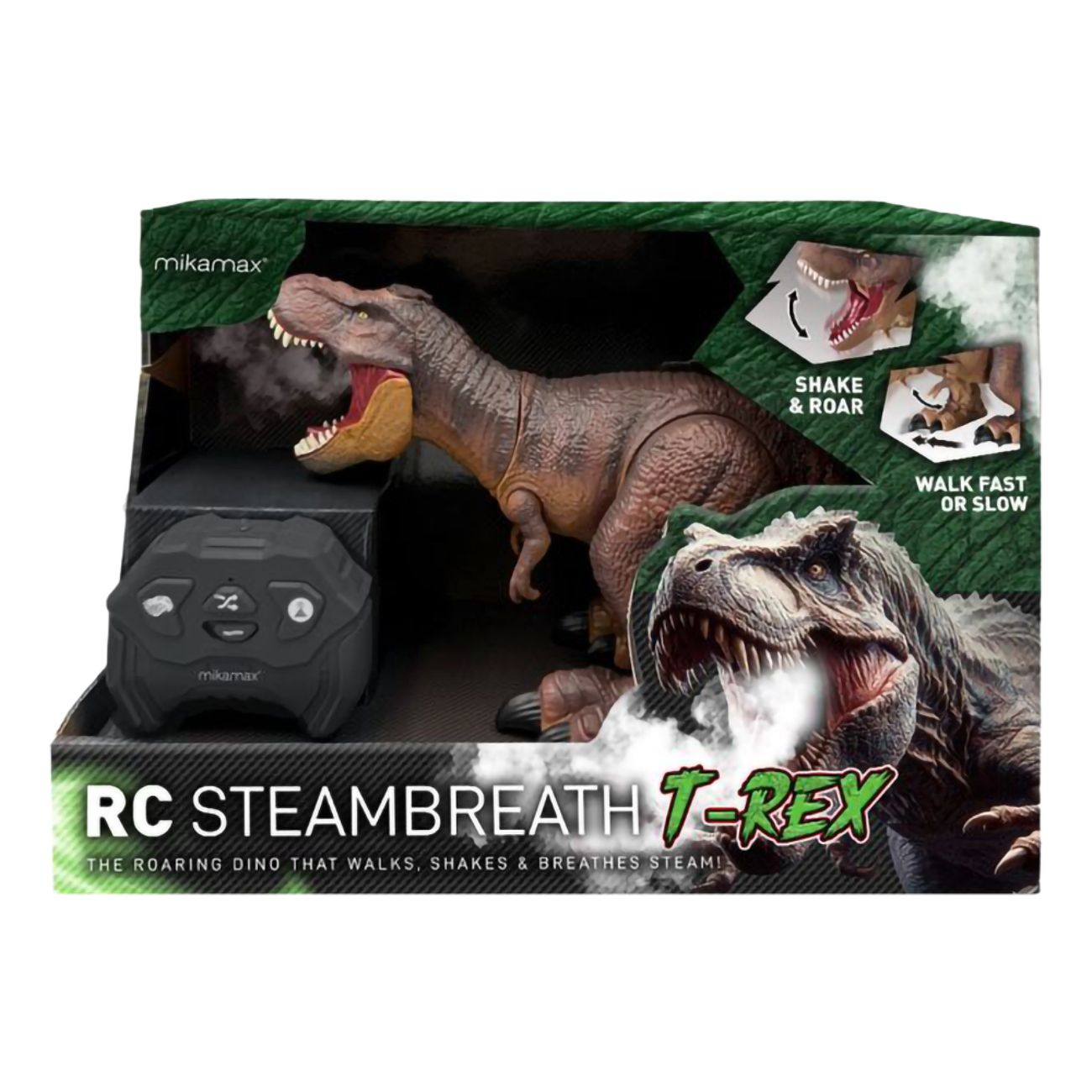 Radiostyrd T-Rex med Rökeffekt