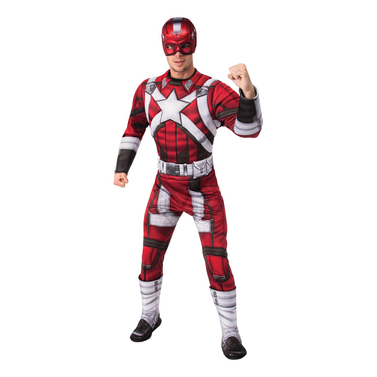 Red Guardian Deluxe Maskeraddräkt