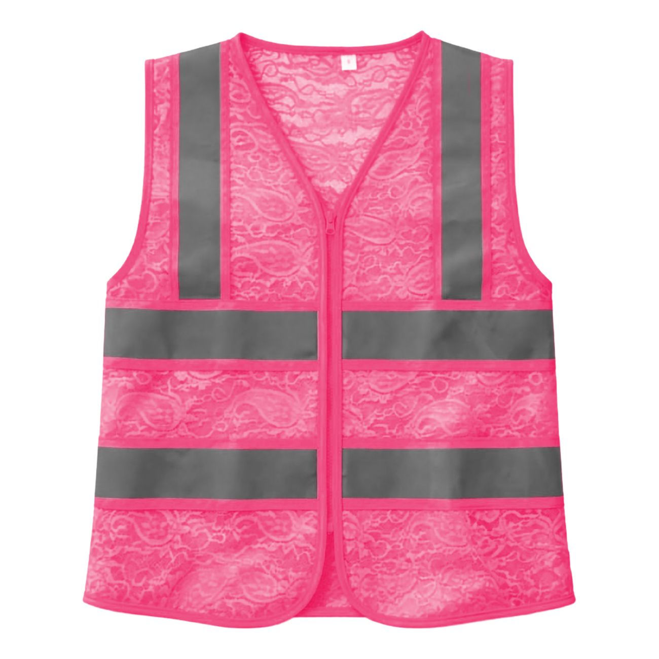 Reflexväst i Spets Neonrosa