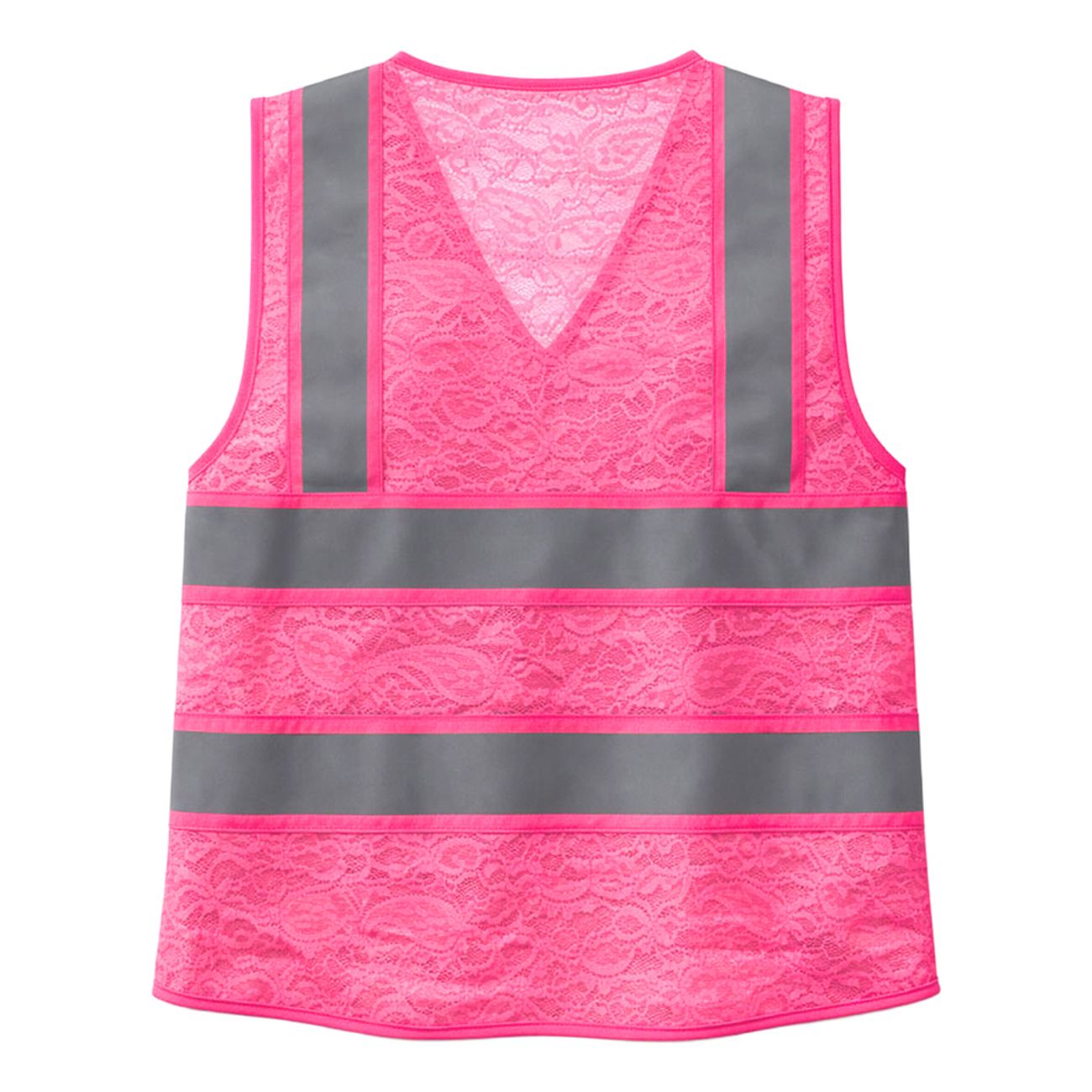 Reflexväst i Spets Neonrosa