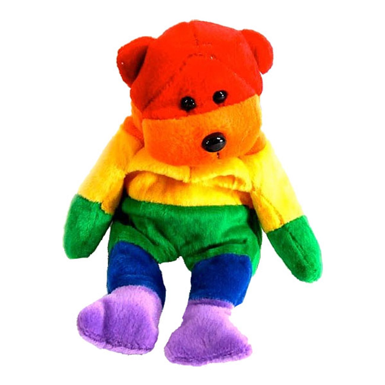 Regnbågsfärgad Nallebjörn