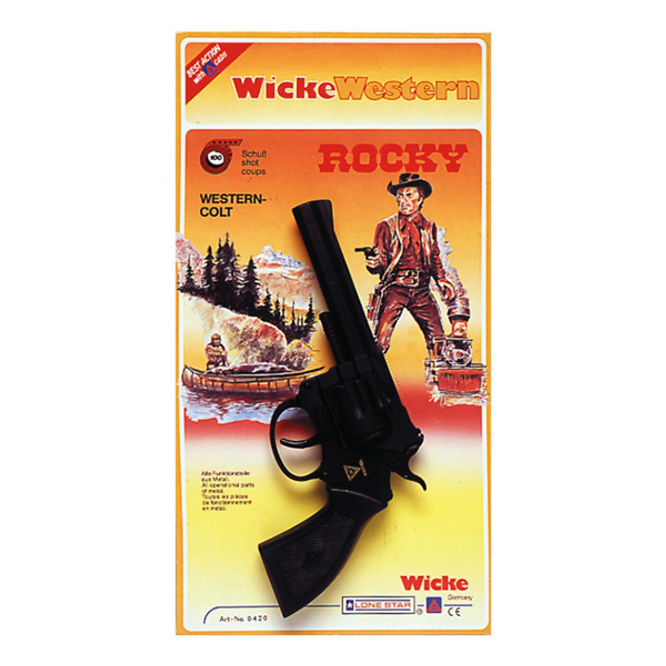 Revolver Rocky 100-skuds