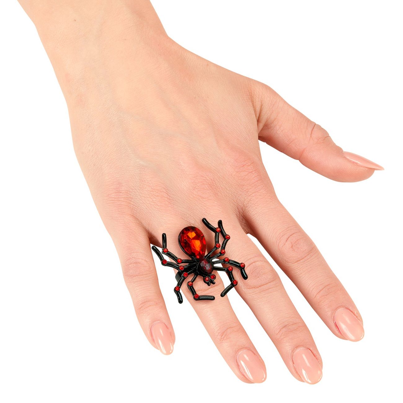 Ring  Spindel & Strass