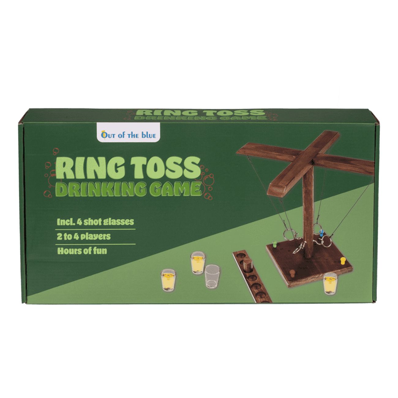 Ring Toss Shotspel i Trä