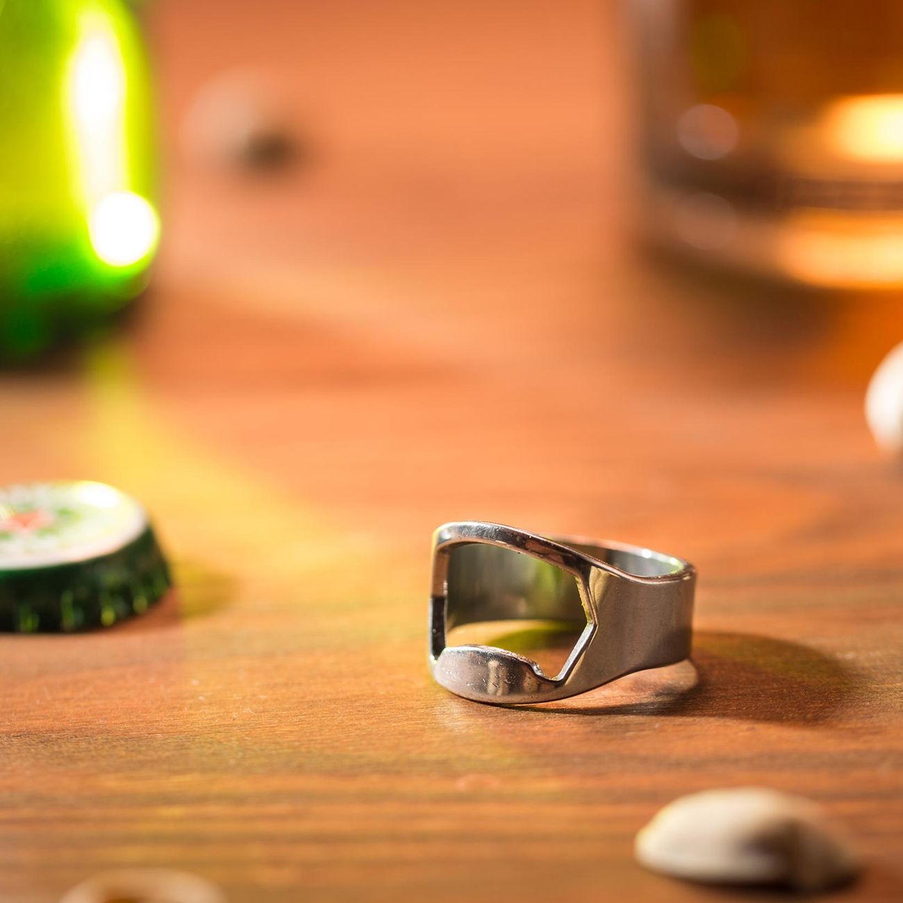 Ringar Kapsylöppnare i Metall