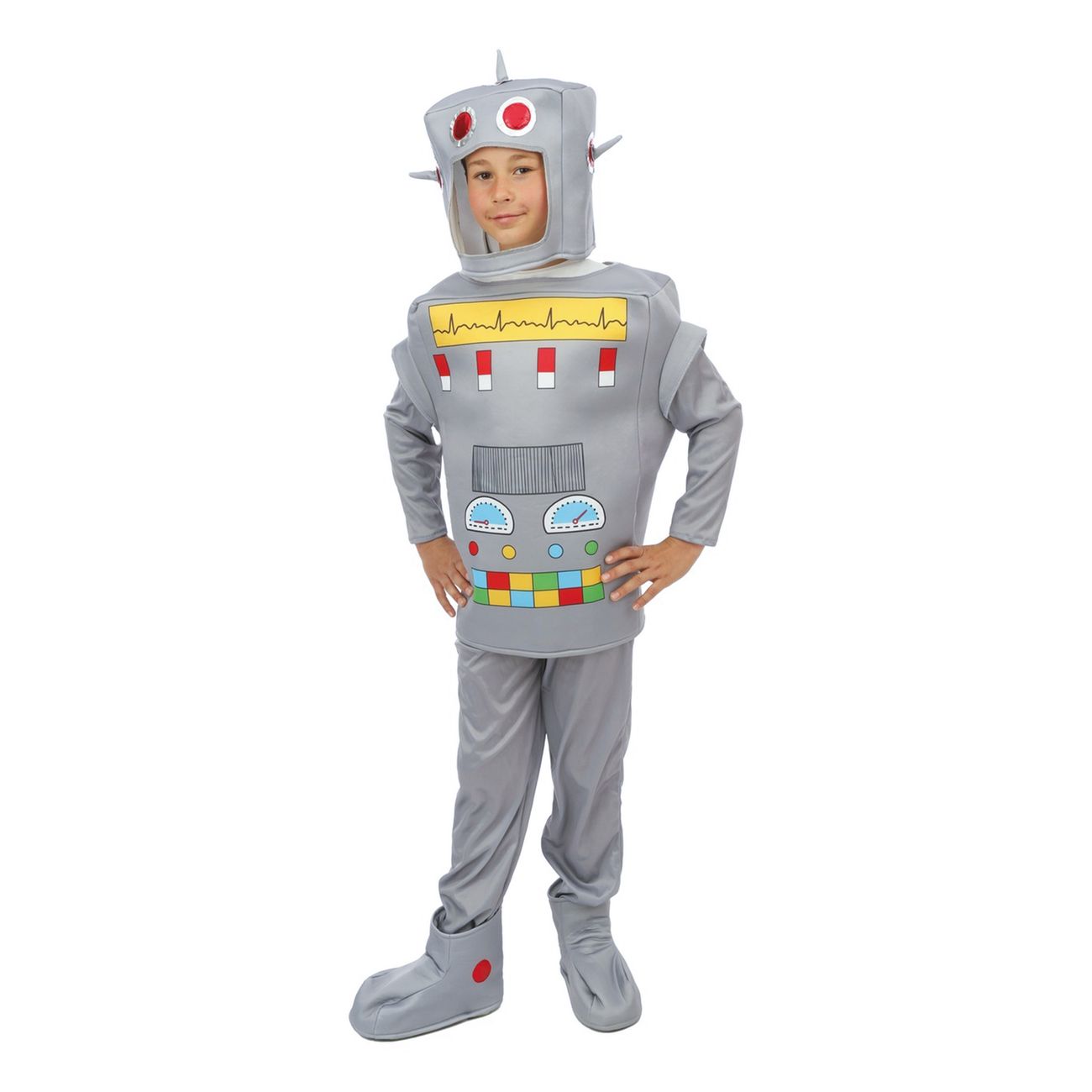 Robot Barn Maskeraddräkt