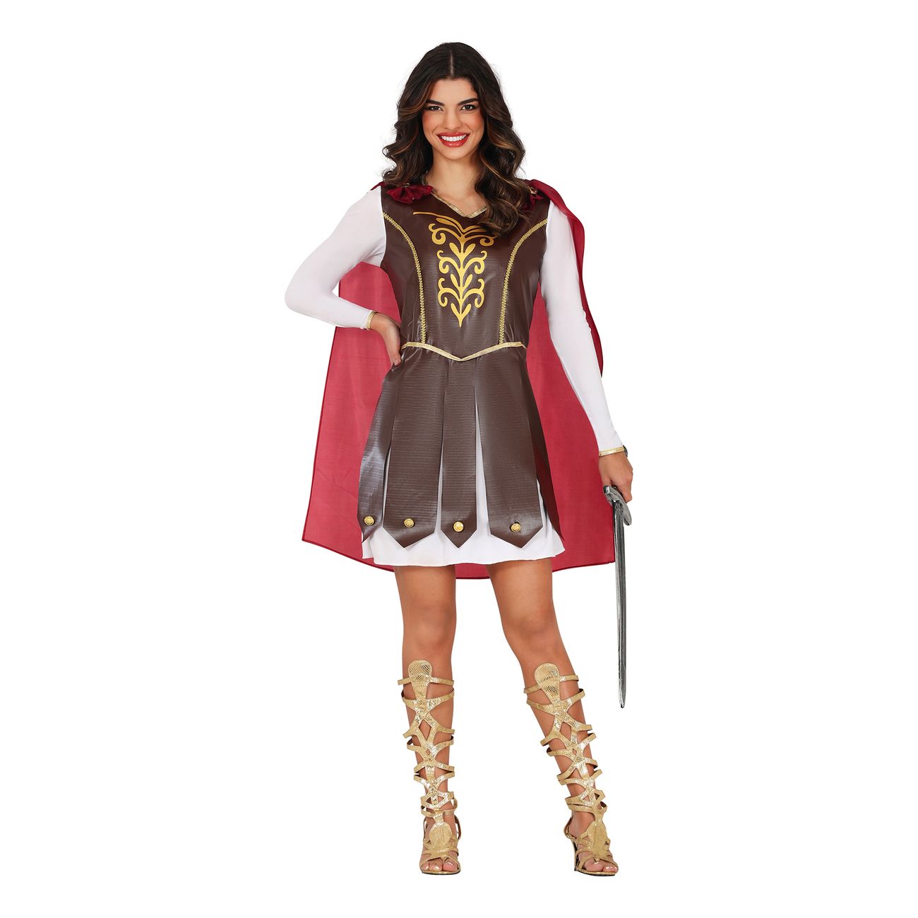 Romersk Krigare Klänning Maskeraddräkt