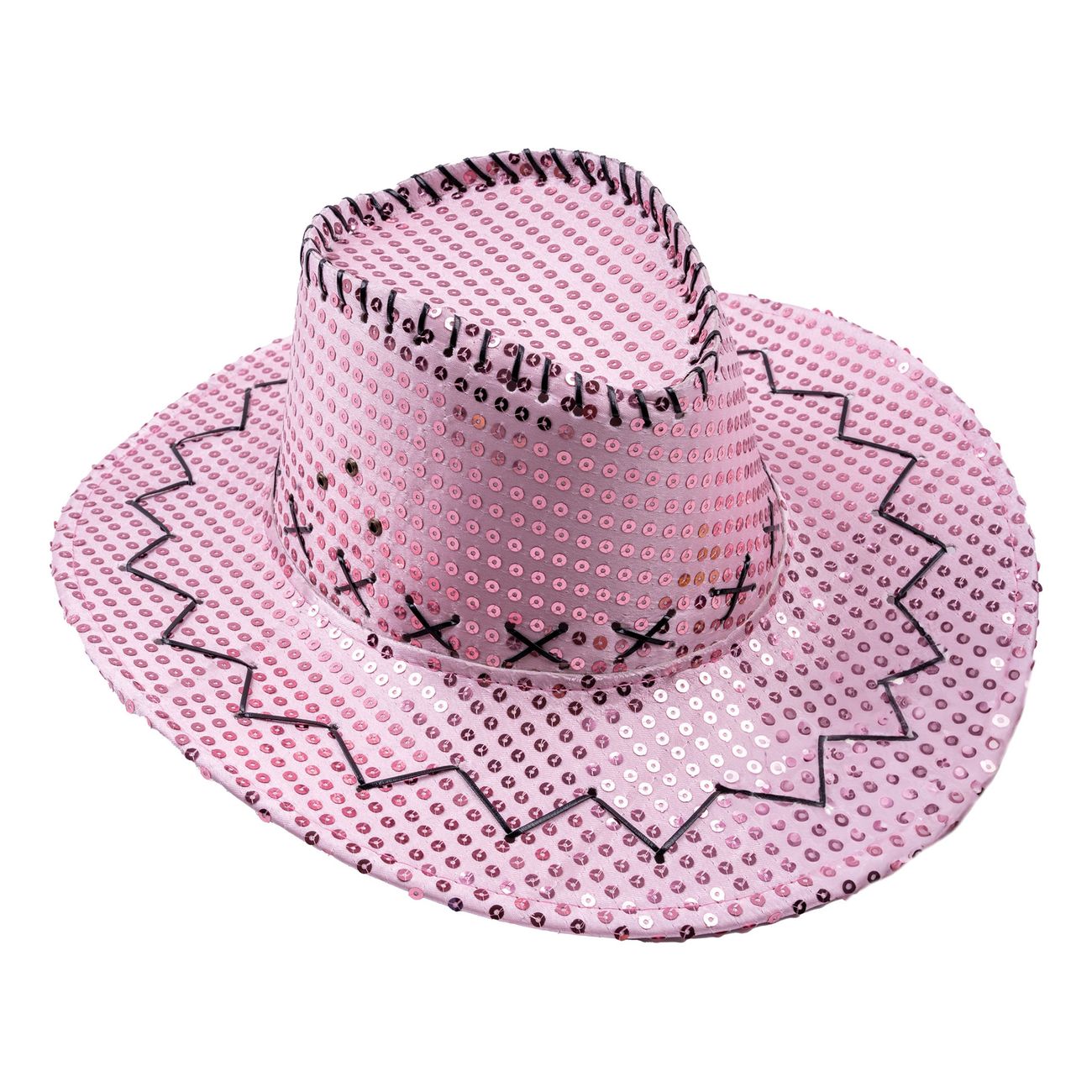 rosa-cowboyhatt-med-paljetter-103144-1