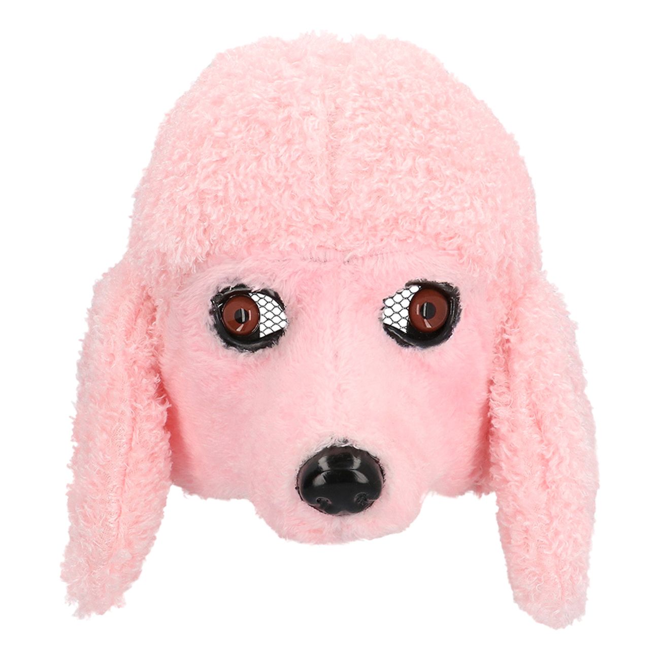 Rosa Pudel Halvmask