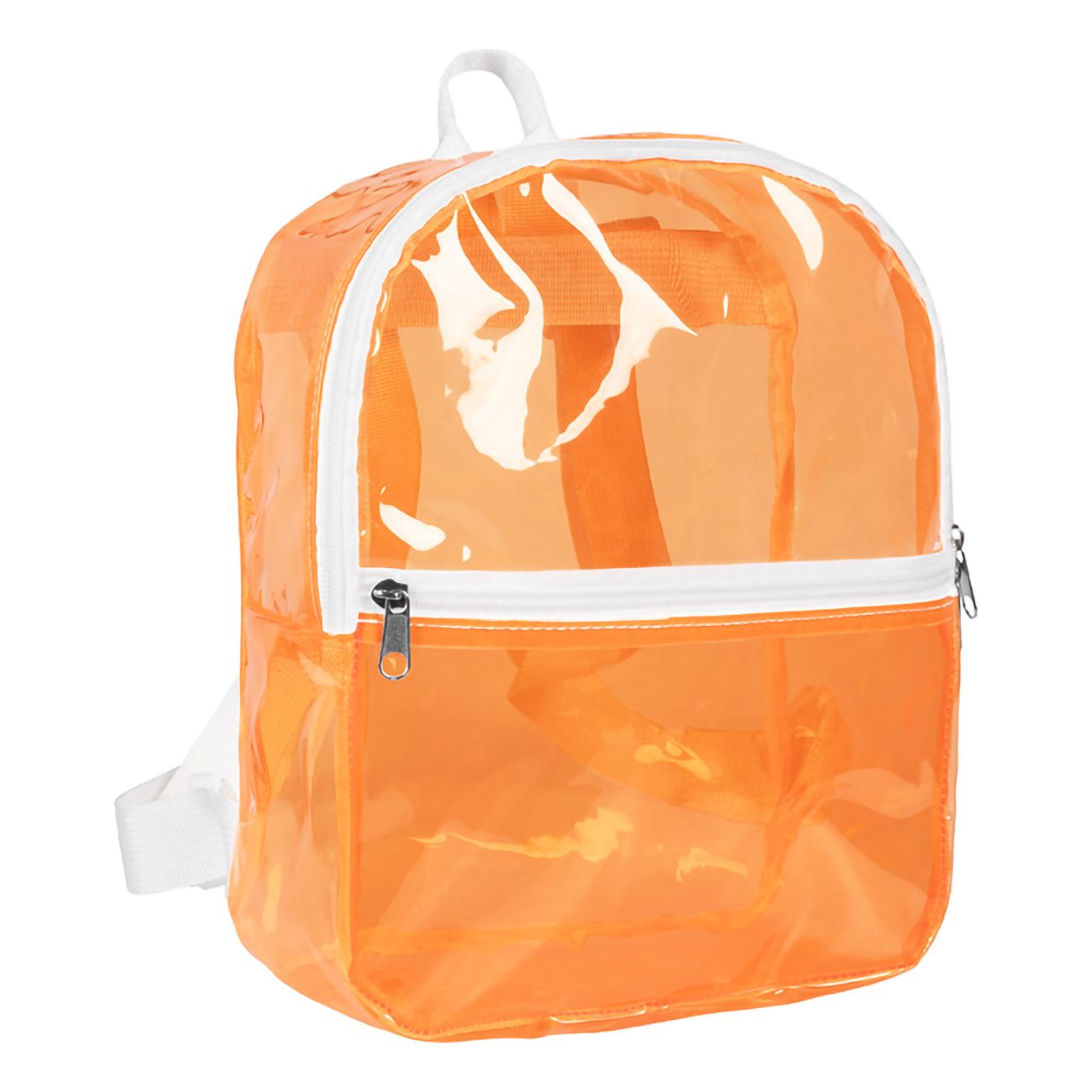 Ryggsäck Transparent Neonorange