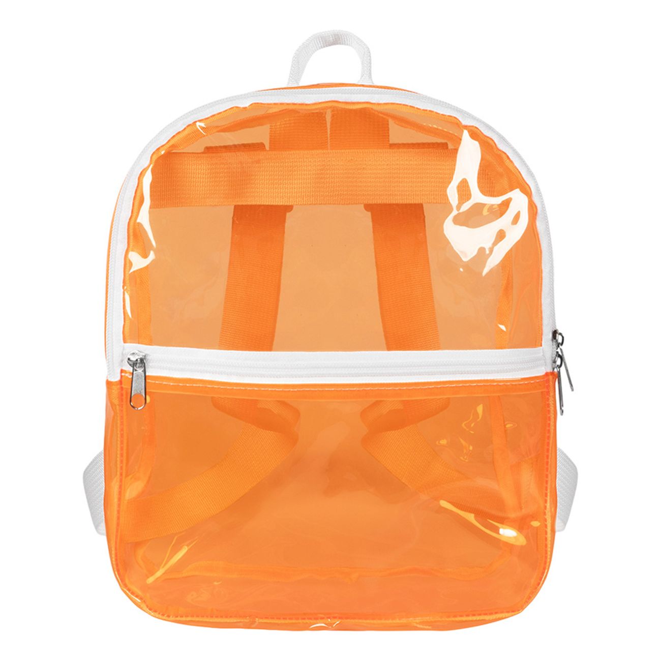 Ryggsäck Transparent Neonorange