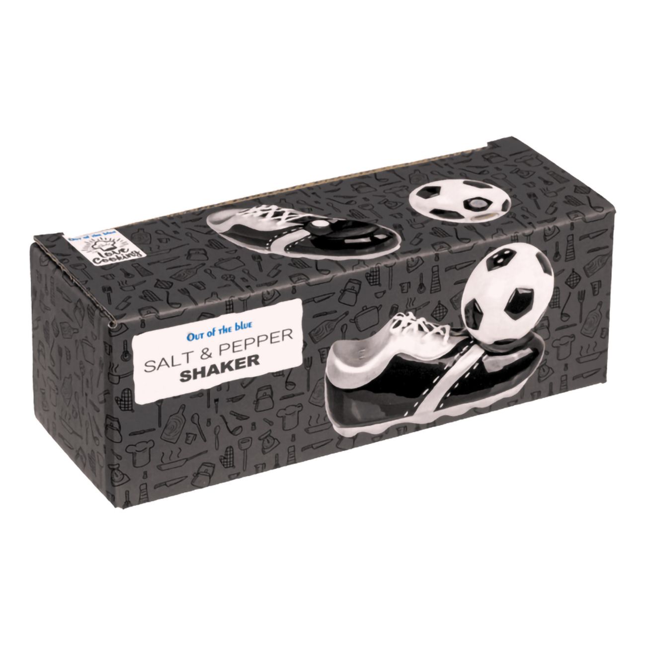 Salt- & Pepparkar Fotboll Magnetisk