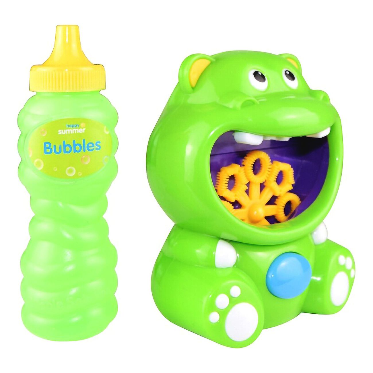 Såpbubbelmaskin Flodhäst