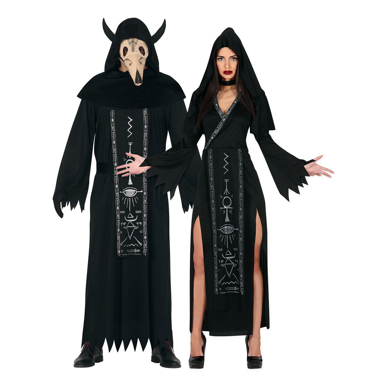 Satanisk Dam Maskeraddräkt
