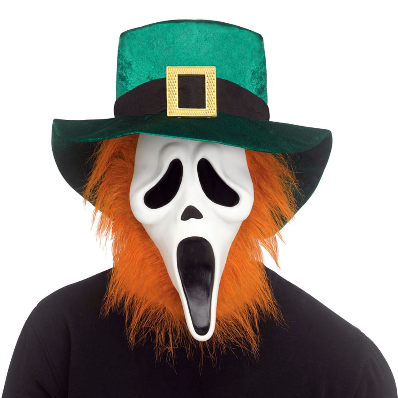 Scream Ghost Face St Patricks Mask