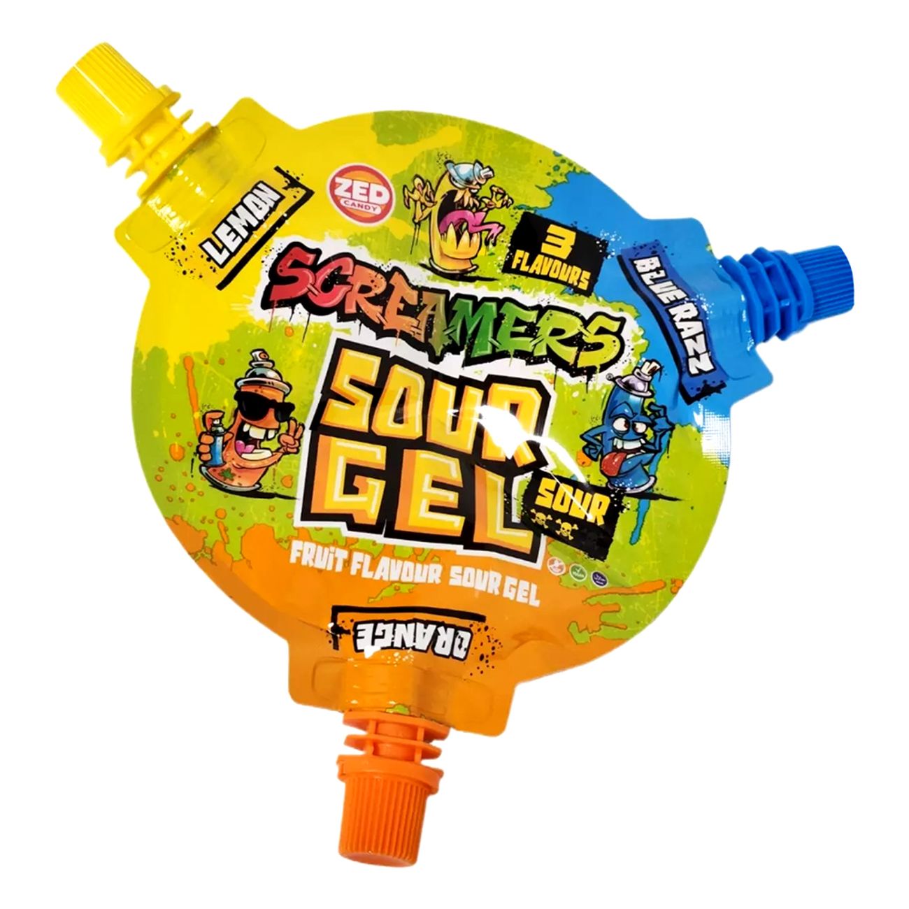 Screamers Sour Gel Storpack