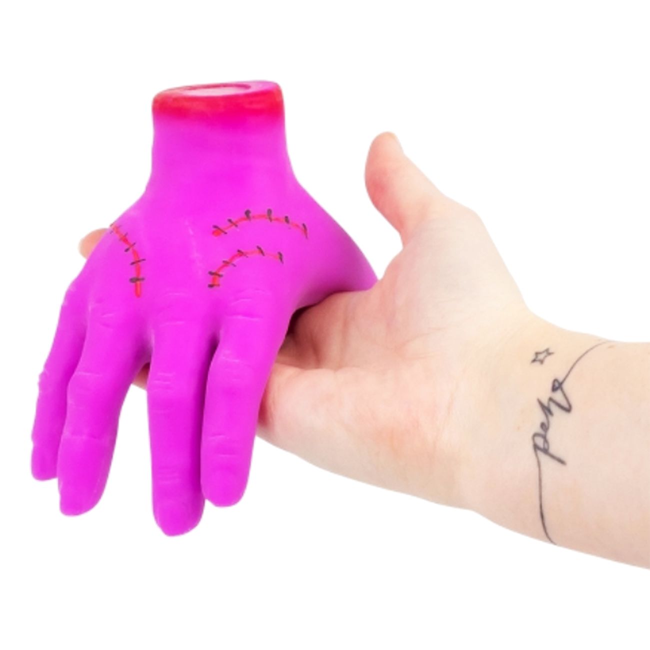 Scrunchems Squishy Monster Hand Neon