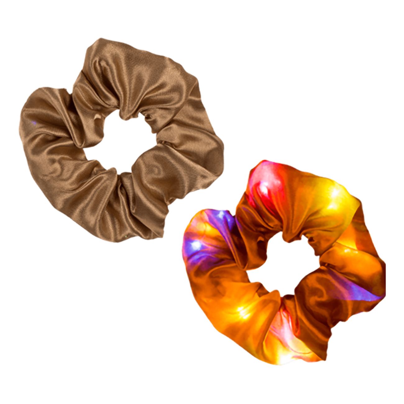 Scrunchie med LED