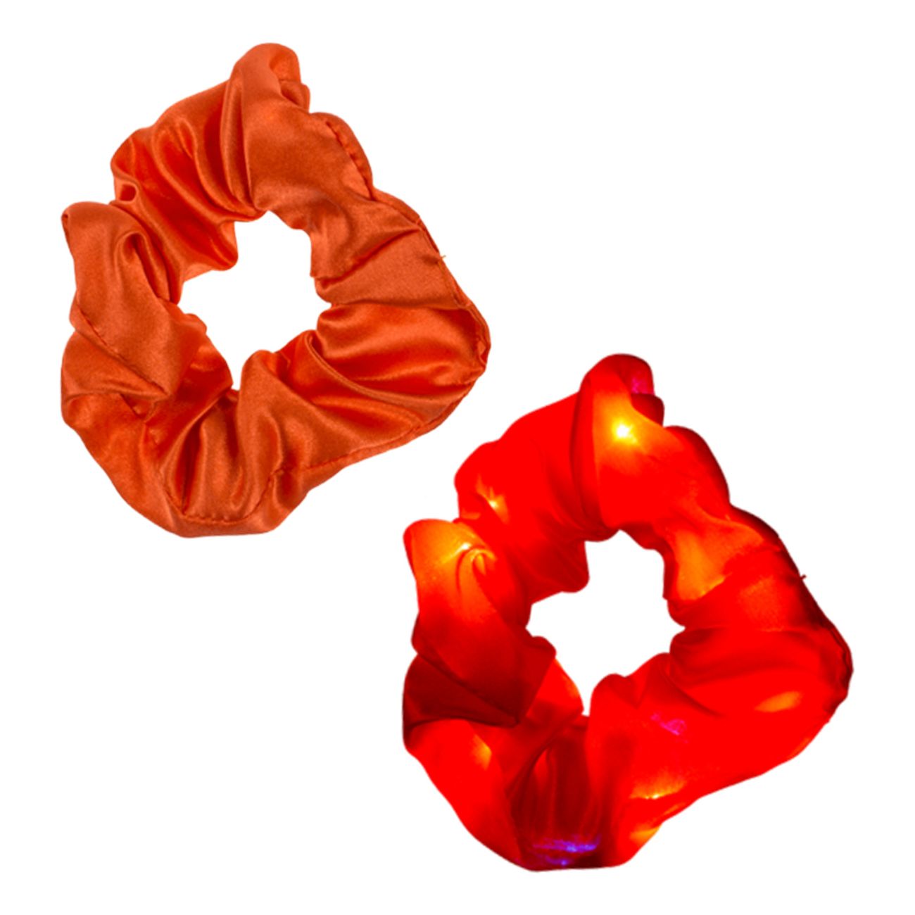 Scrunchie med LED