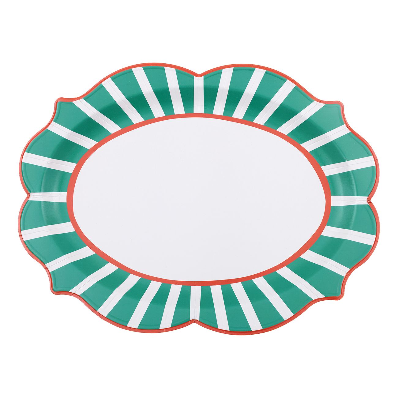 Serveringsbricka Grön/Orange