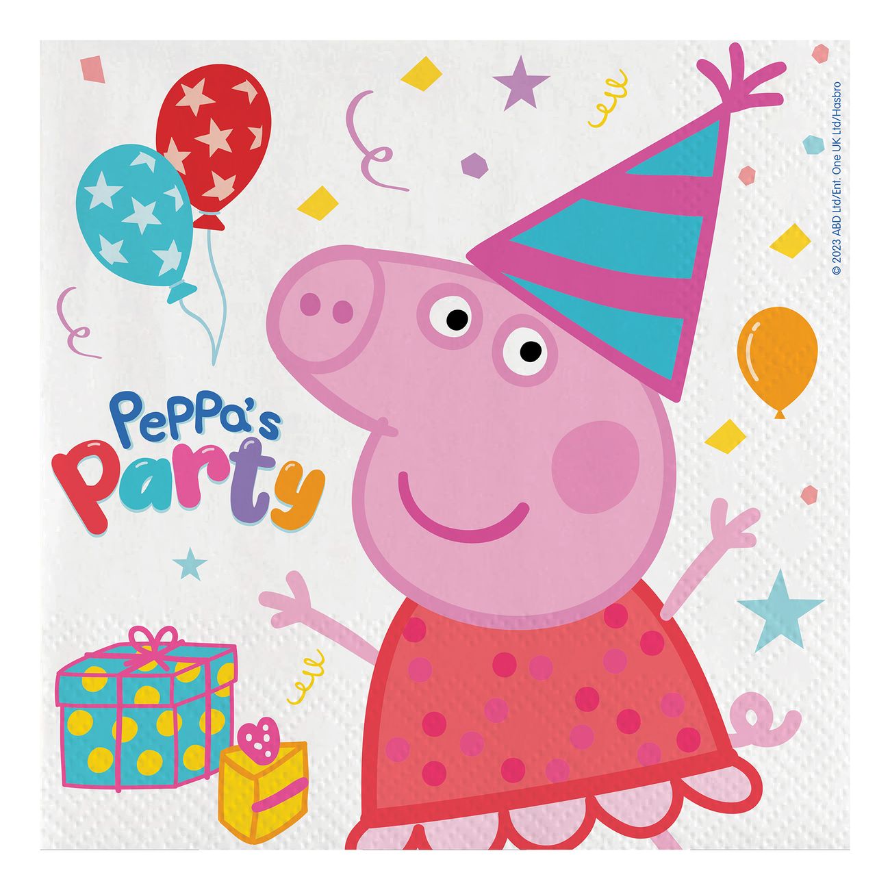 Servetter Greta Gris™ Peppa’s Party