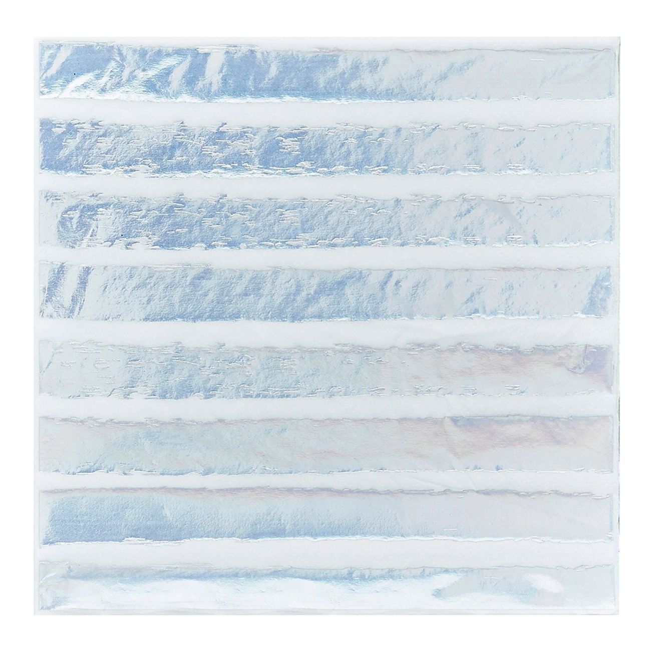 Servietter Stripete Fargeskimrende