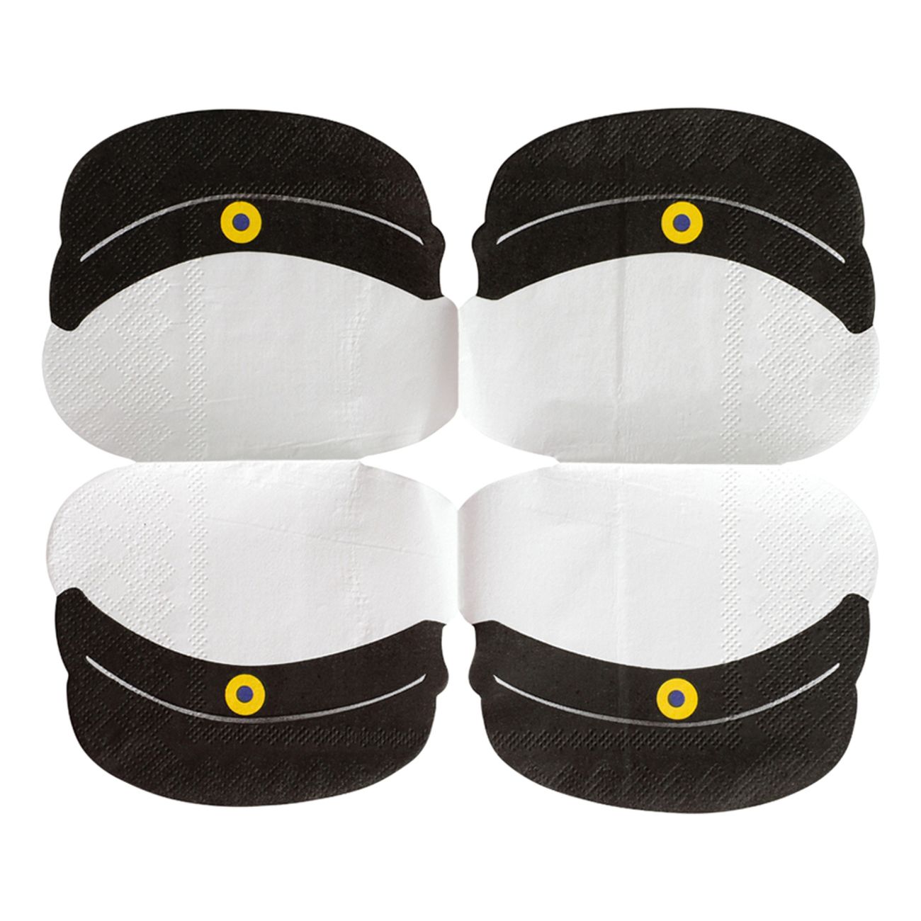 Servetter Studentmössa Stansade