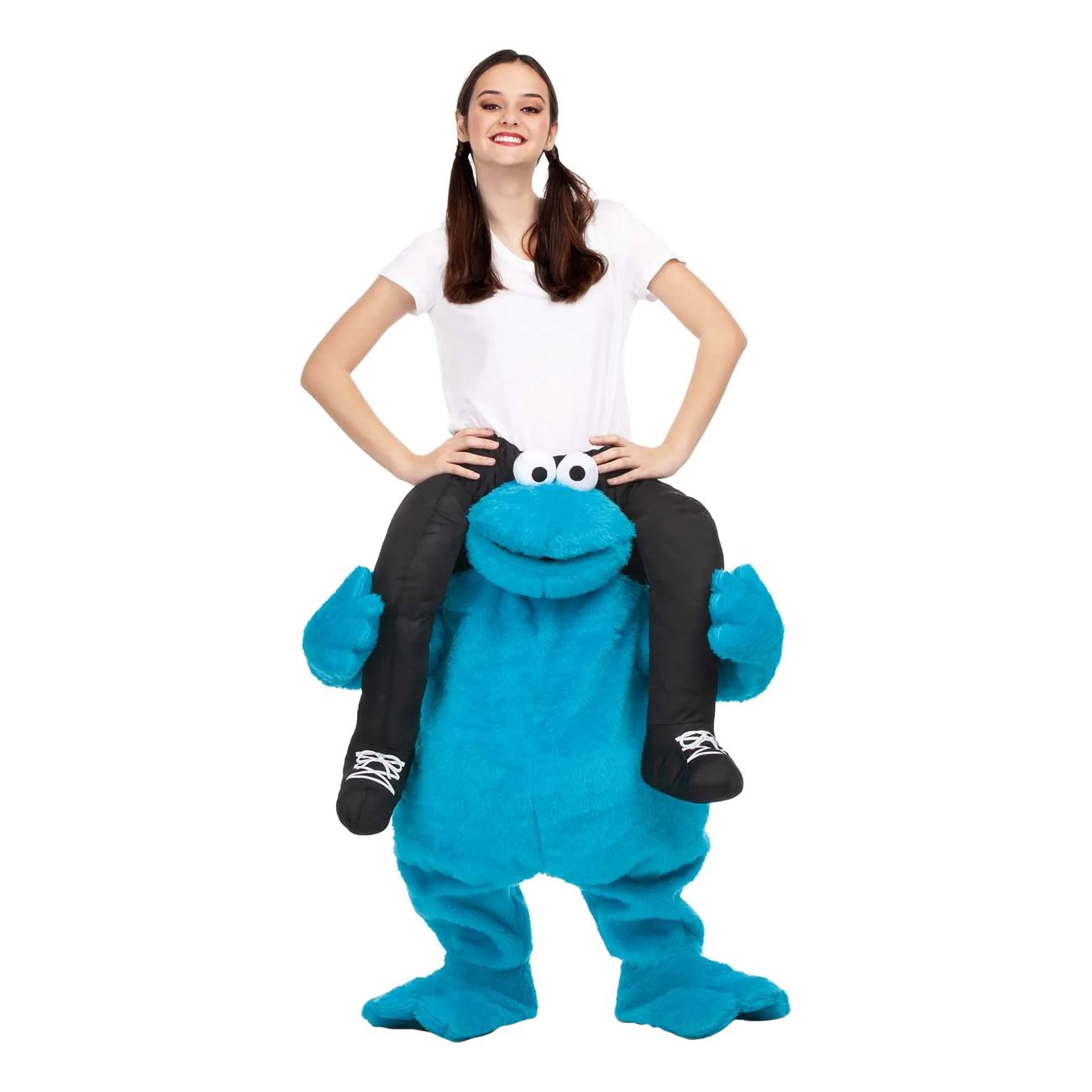 sesame-street-ridande-cookie-monster-maskeraddrakt-106565-1