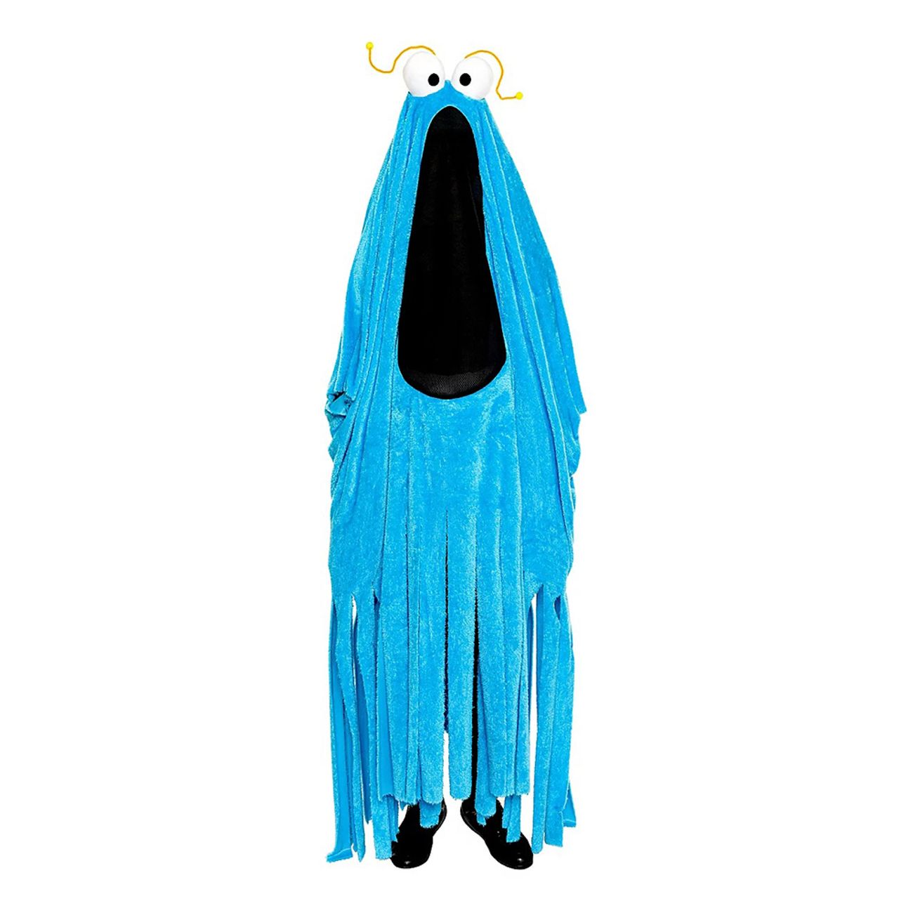 Sesame Street Yip Yip Martian Blå Alien Maskeraddräkt