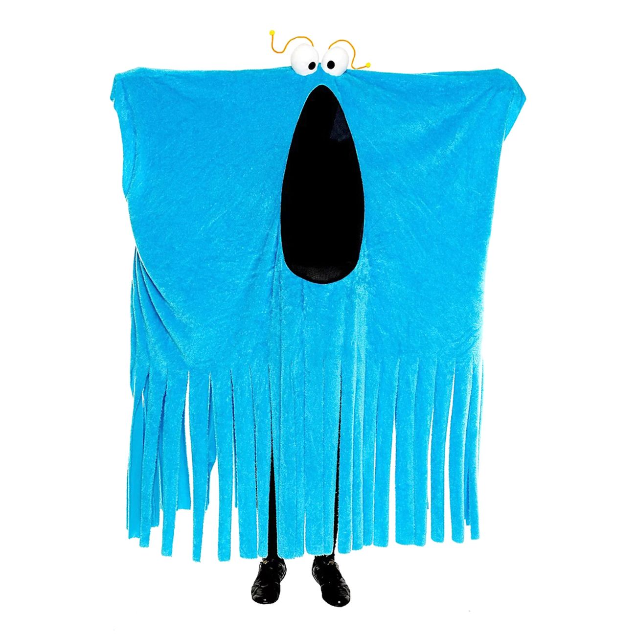 Sesame Street Yip Yip Martian Blå Alien Maskeraddräkt