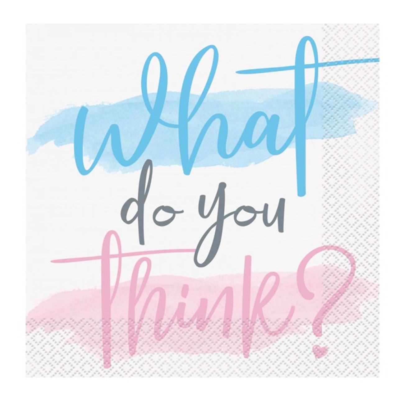 Servietter Gender Reveal