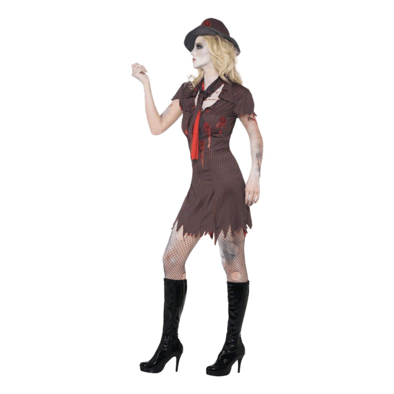 sexig-zombie-gangster-maskeraddrakt-2