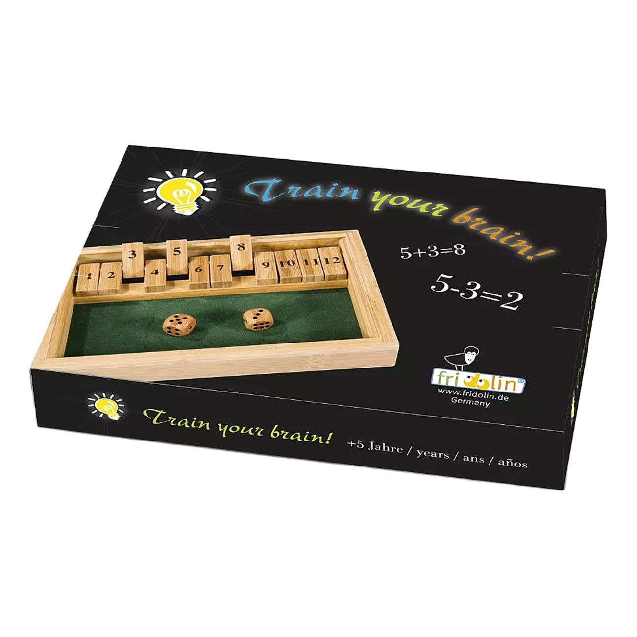 Shut The Box Bambu Brädspel