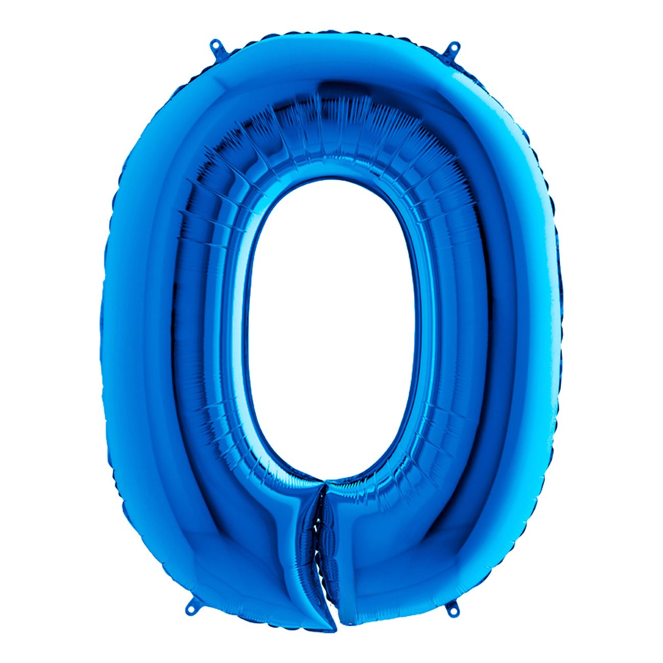 Talballon Blå Metallic