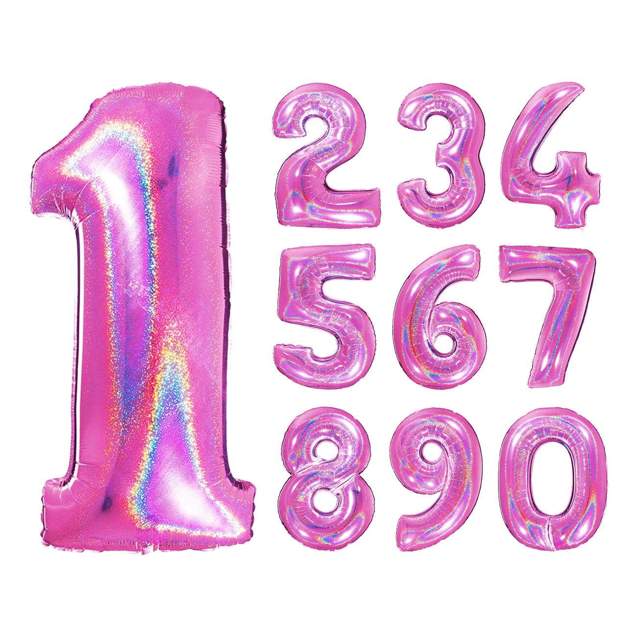 Tallballong Glitter Rosa