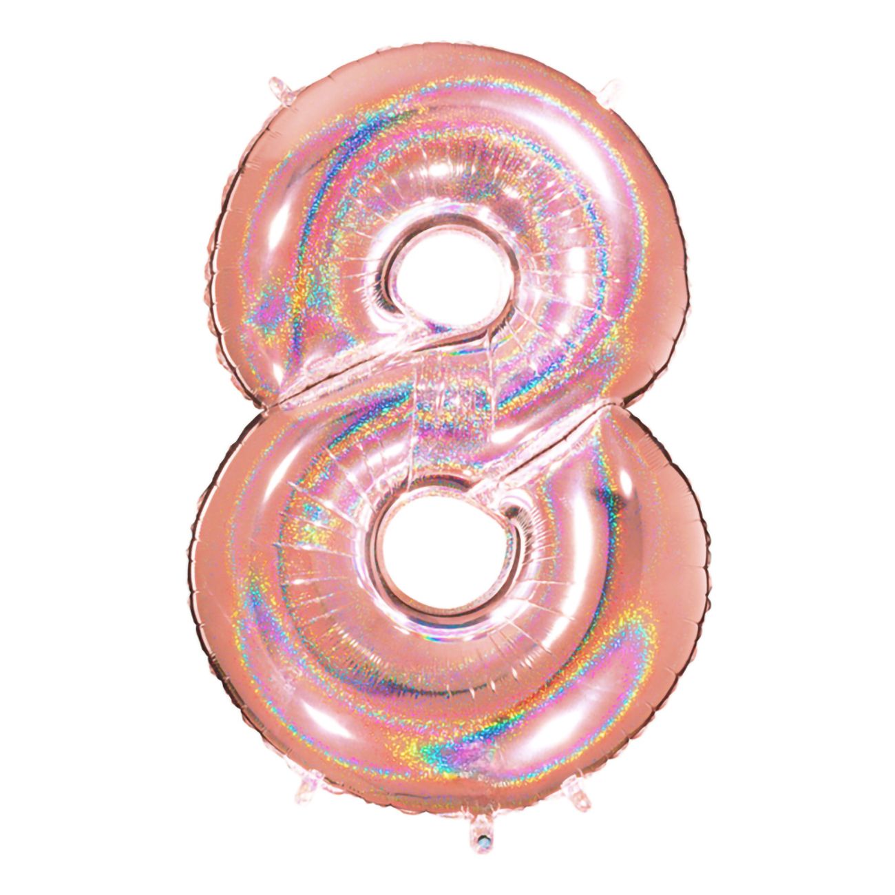 Talballon Glitter Roséguld