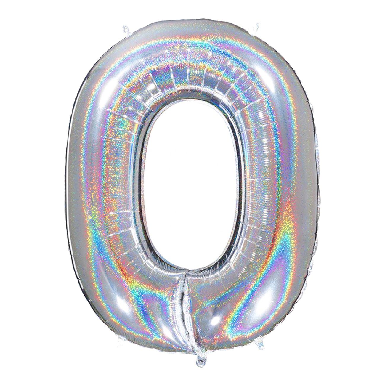 Tallballong Glitter Sølv