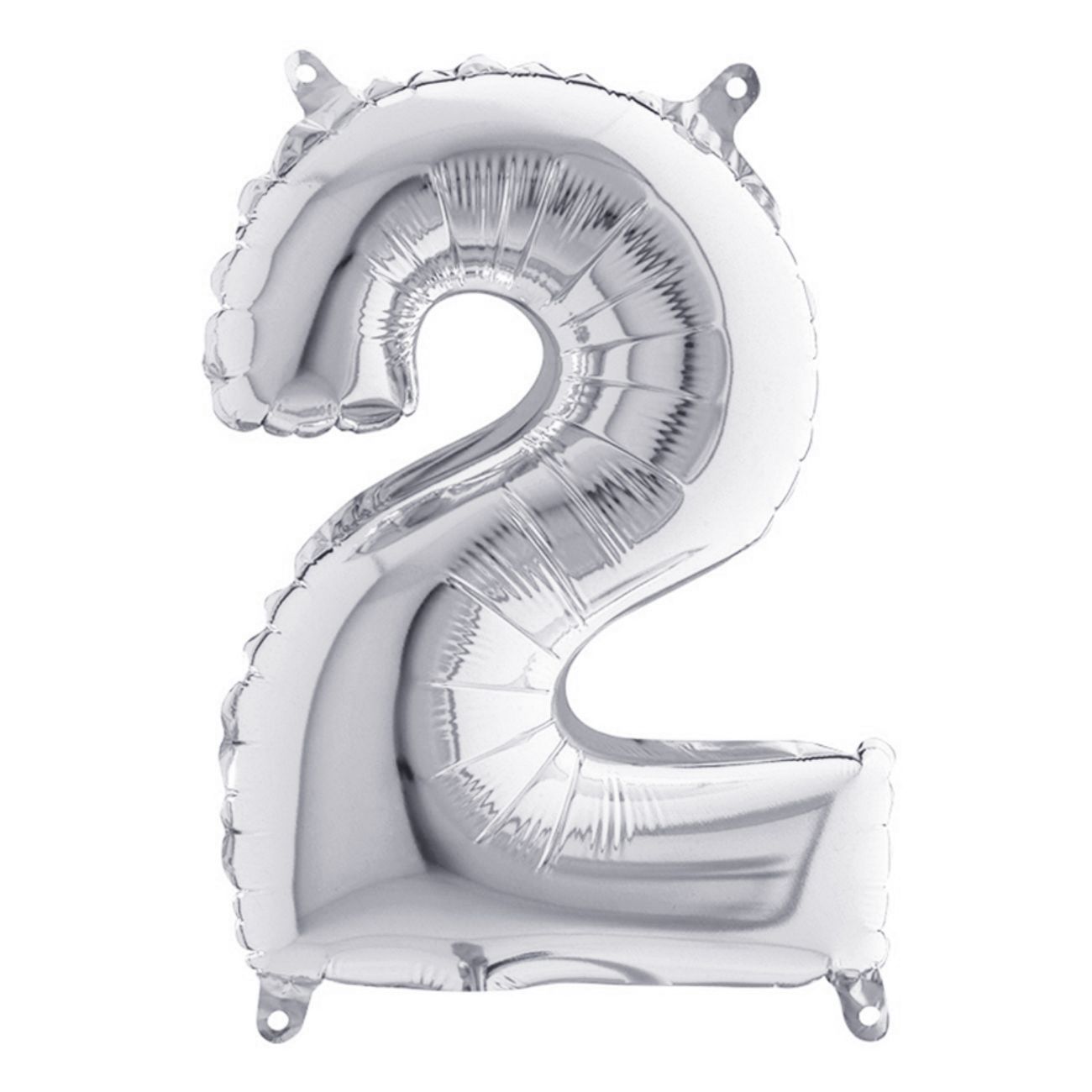 Numeroilmapallot Mini Hopea Metallic