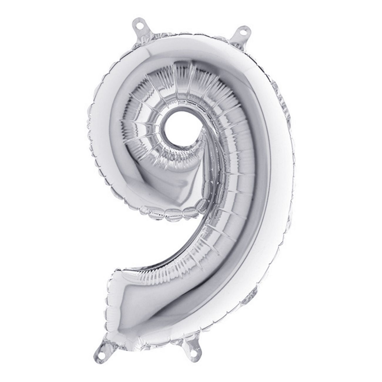 Numeroilmapallot Mini Hopea Metallic