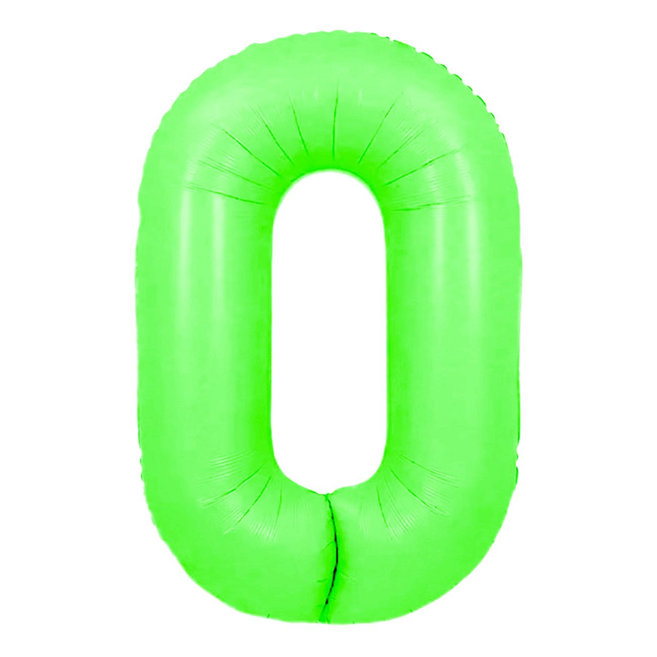 Sifferballong Neongrön