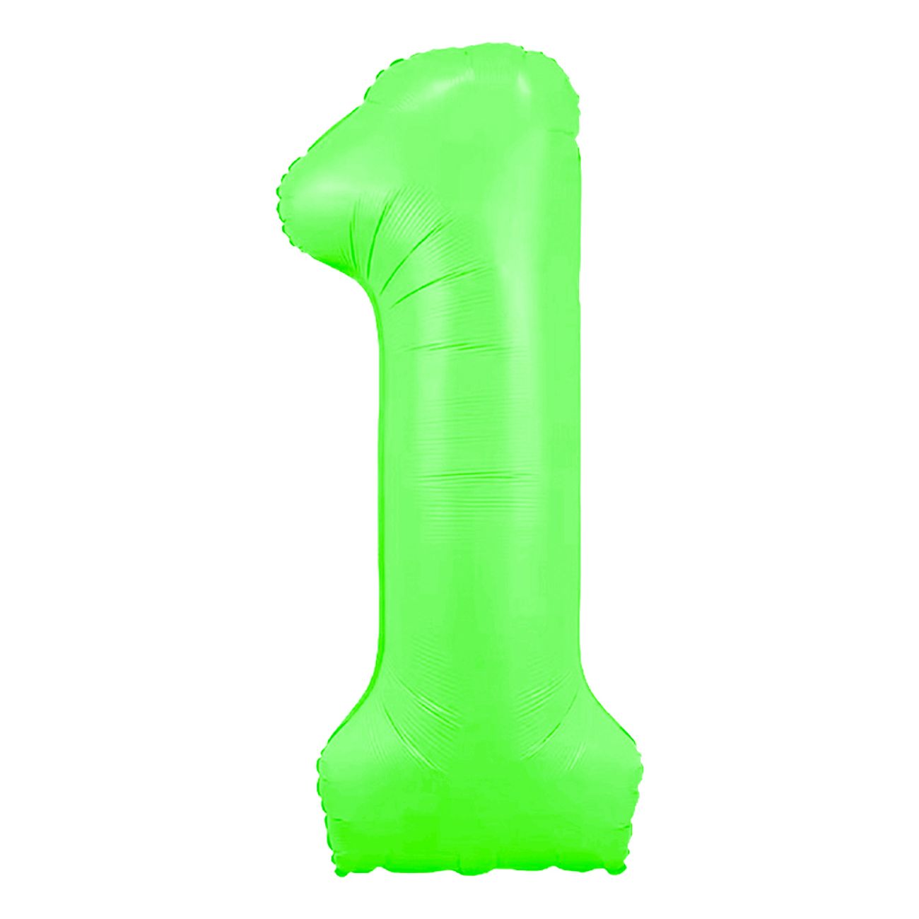 Sifferballong Neongrön
