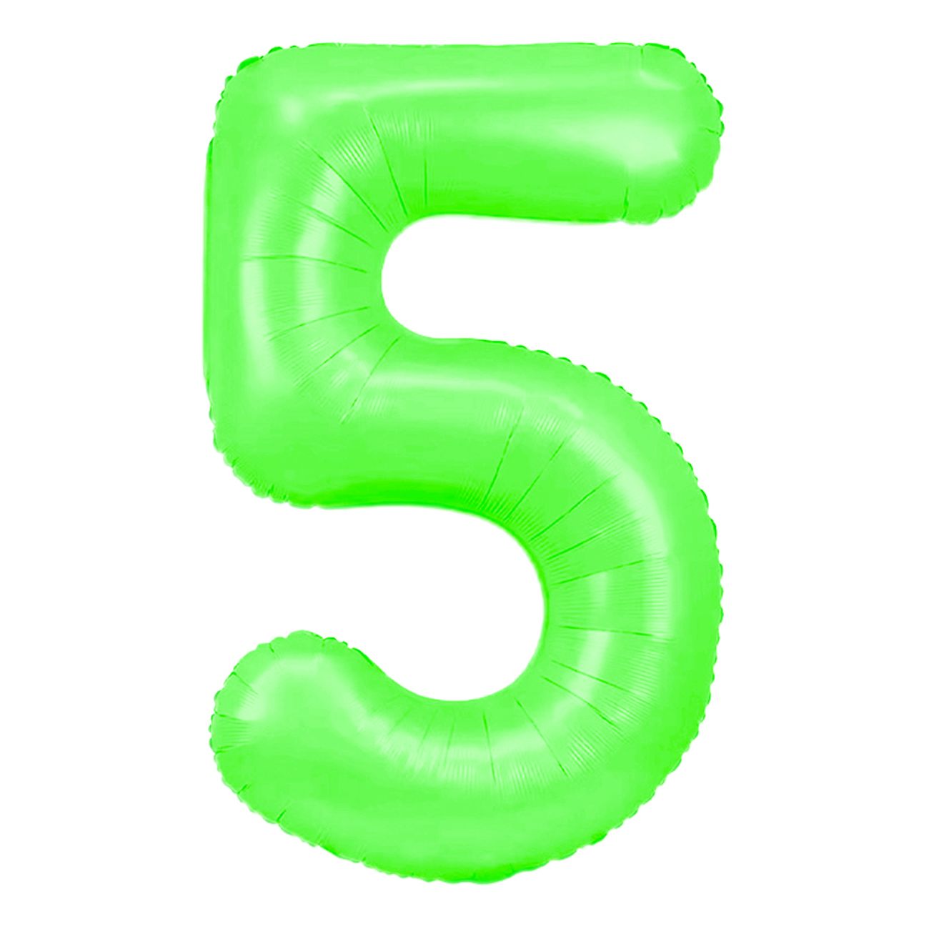 Sifferballong Neongrön